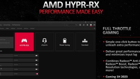 AMD HYPR-RX teknolojisi detaylanıyor: Tek tıkla performans artışı sunacak
