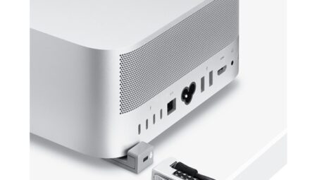Apple, Mac Studio için güvenlik kilidi satmaya başladı: Şifre + çelik kablo