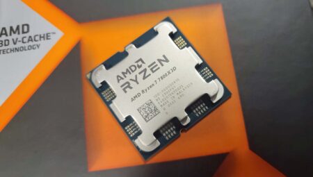 AMD Ryzen 7 7800X3D, 5.4 GHz’e hız aşırtıldı